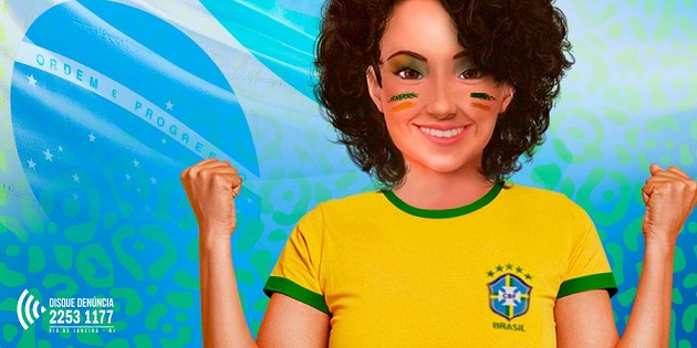 Disque Denúncia terá horário especial de atendimento em mais um jogo do Brasil na Copa do Mundo